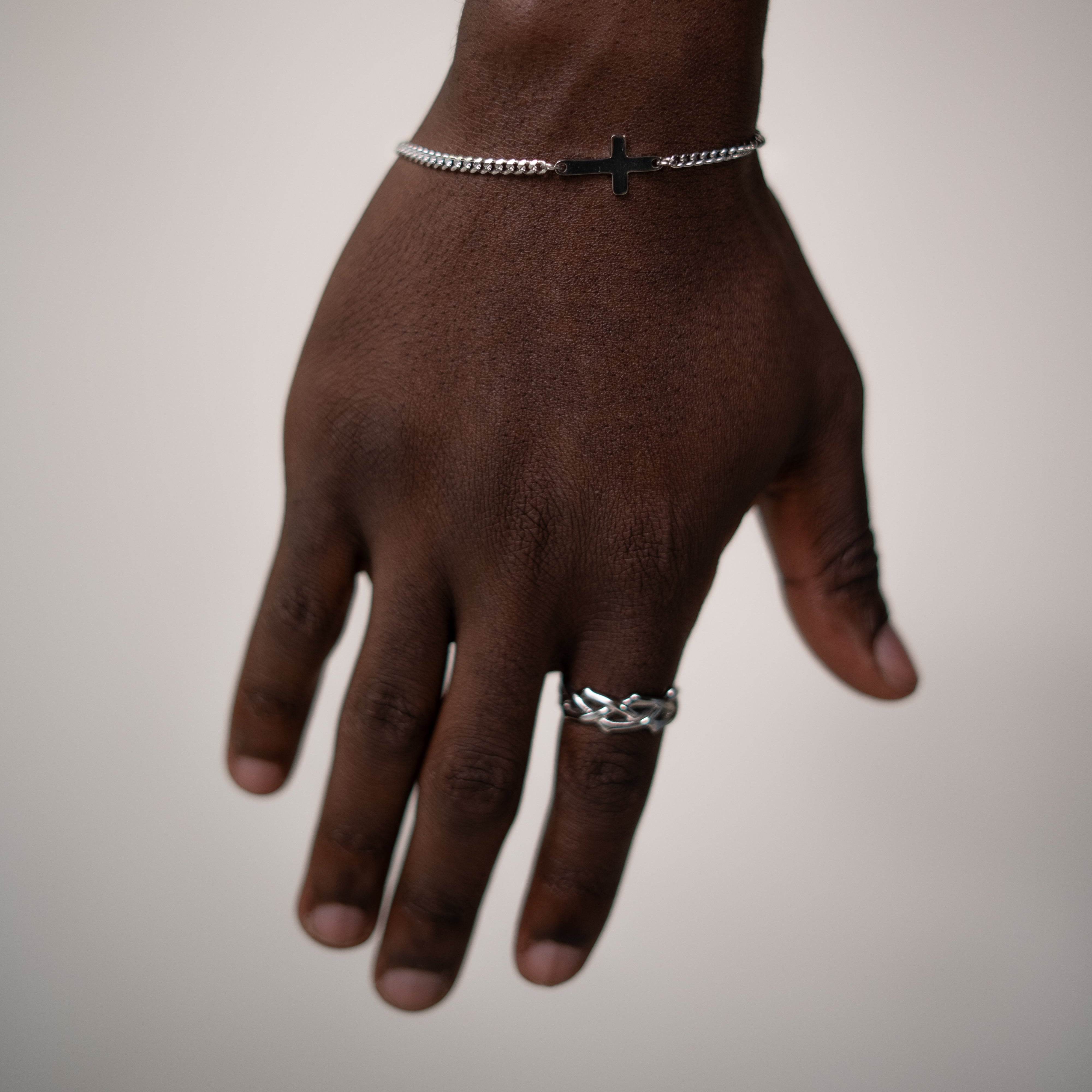 Cross Bracelet (Silver) VIP