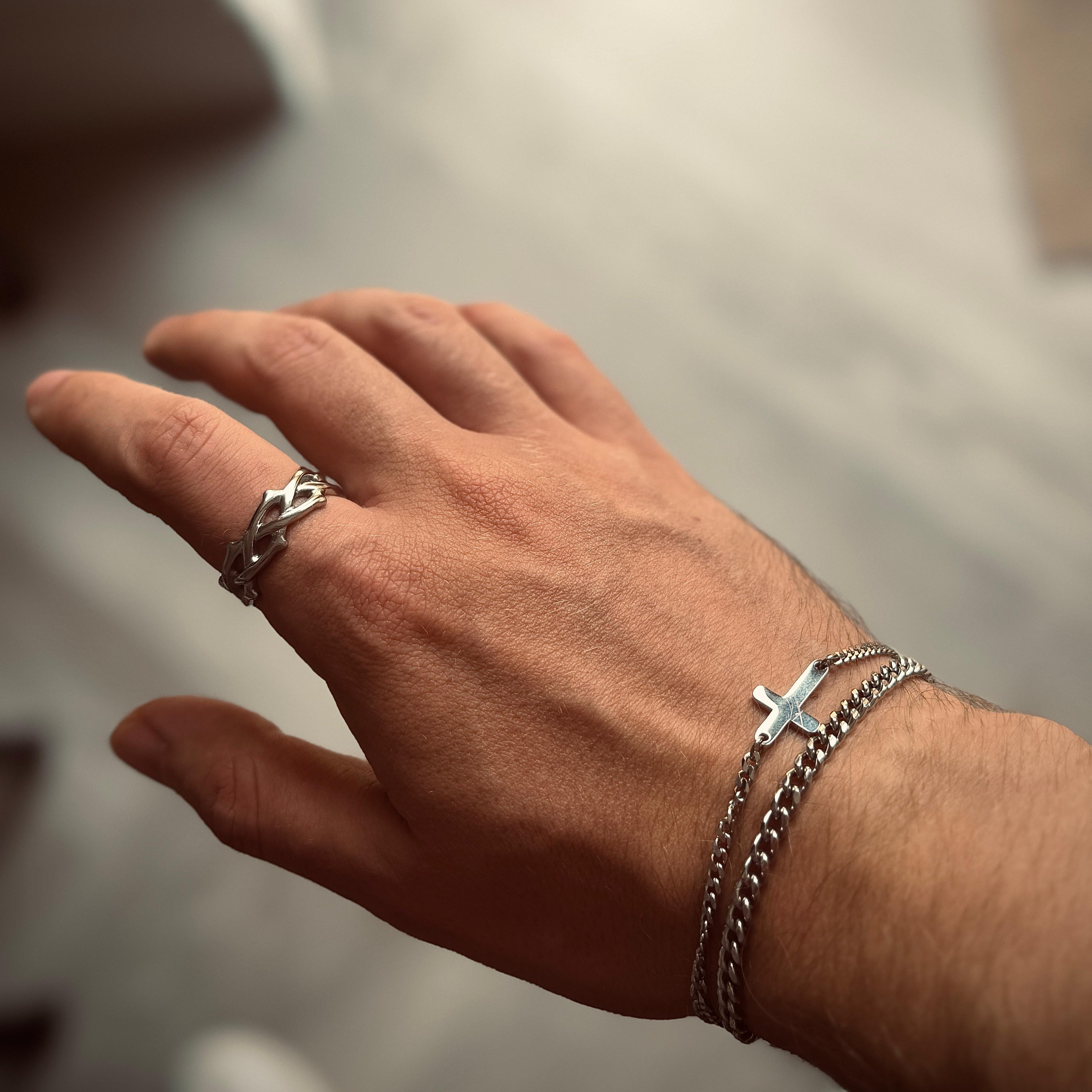 Cross Bracelet (Silver) VIP