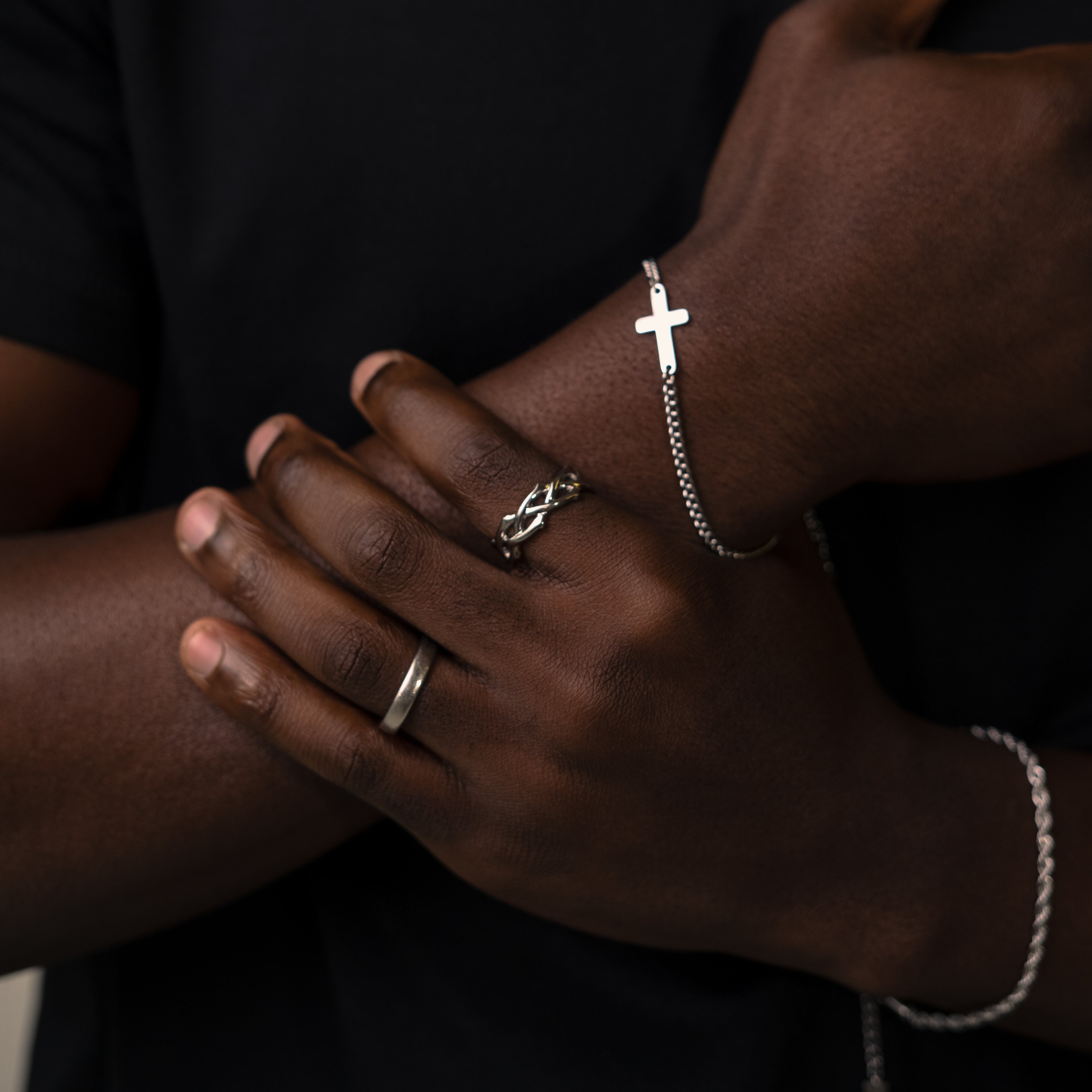 Cross Bracelet (Silver) VIP